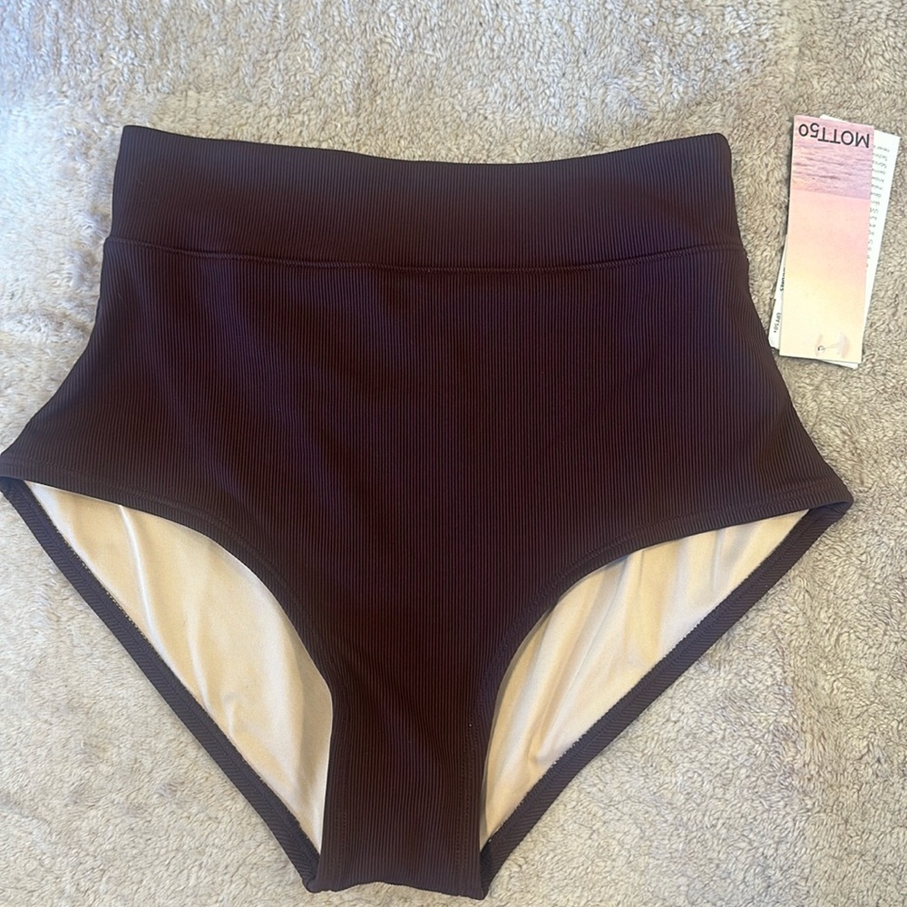 bikini bottom, size XS in brown by Mott50, new with tags